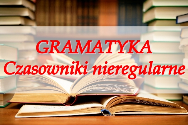Czasowniki nieregularne