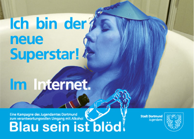 blau sein