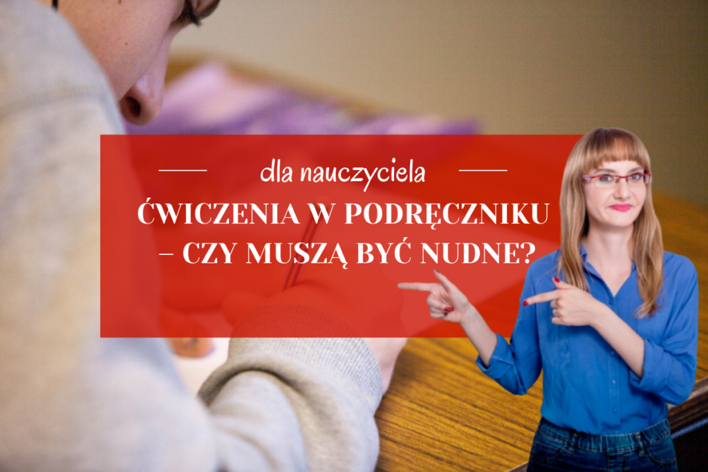 Cwiczenia z podręcznikiem - czy muszą być nudne? niemiecka sofa